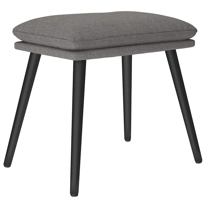 Vidaxl Fußhocker in Hellgrau 45x29,5x35 cm - 32% Rabatt
