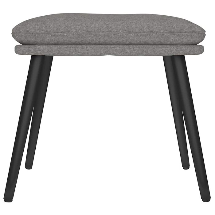 Vidaxl Fußhocker in Hellgrau 45x29,5x35 cm - 32% Rabatt
