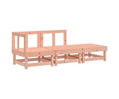 Vidaxl 3-teiliges Garten-Loungeset Douglasienholz - 183x61x62 cm - 41% Rabatt