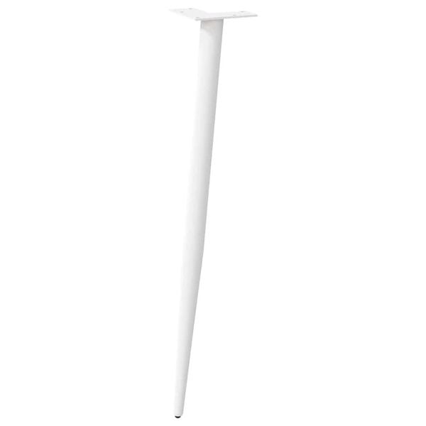 Vidaxl Konische Konsolentischbeine Weiß 72-73 cm - 4er-Set - 33% Rabatt