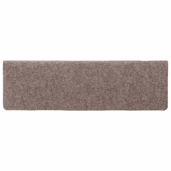 Vidaxl 10er Set Treppenmatten hellbraun 65x21x4 cm - 32% Rabatt