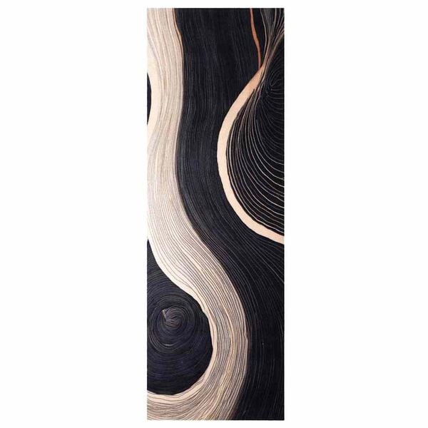 Vidaxl Küchenläufer in Schwarz 180x60cm, Samtoptik - 32% Rabatt