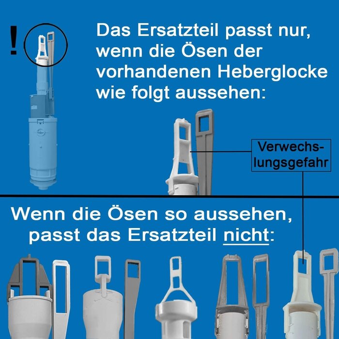 Spülgarnitur für Geberit 1988-1997 mit 30% Rabatt - Ersatz Ablaufventil
