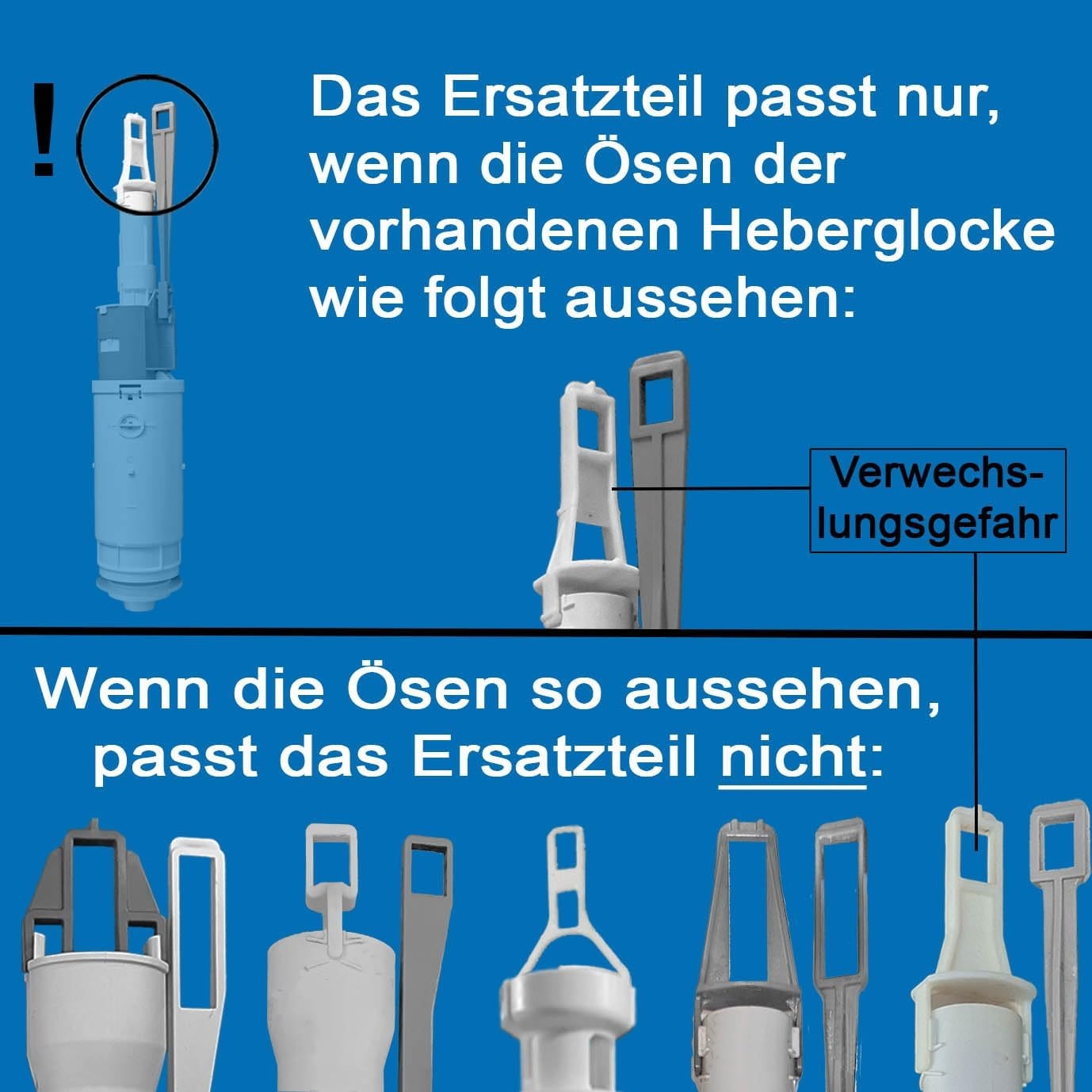 Spülgarnitur für Geberit 1988-1997 mit 30% Rabatt - Ersatz Ablaufventil