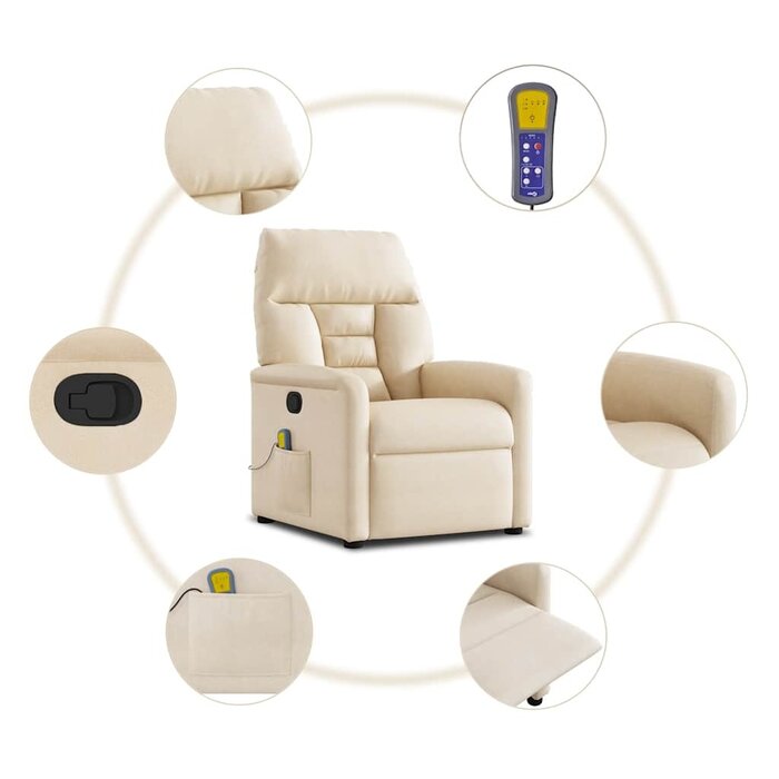 Vidaxl Massagesessel in Beige: Entspannung pur mit 35% Rabatt