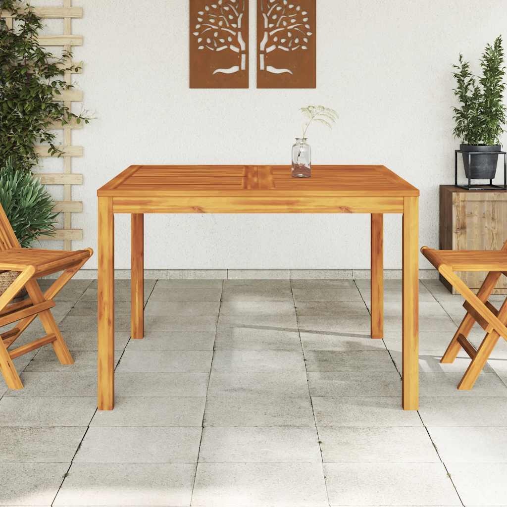 Vidaxl Gartentisch 110x110 cm aus massivem Akazienholz - 35% Rabatt