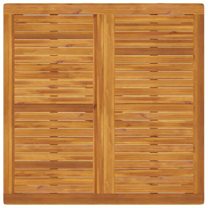 Vidaxl Gartentisch 110x110 cm aus massivem Akazienholz - 35% Rabatt