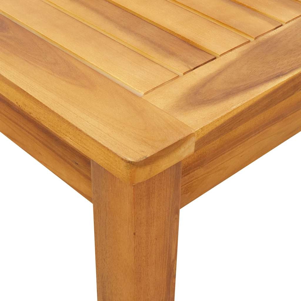 Vidaxl Gartentisch 110x110 cm aus massivem Akazienholz - 35% Rabatt