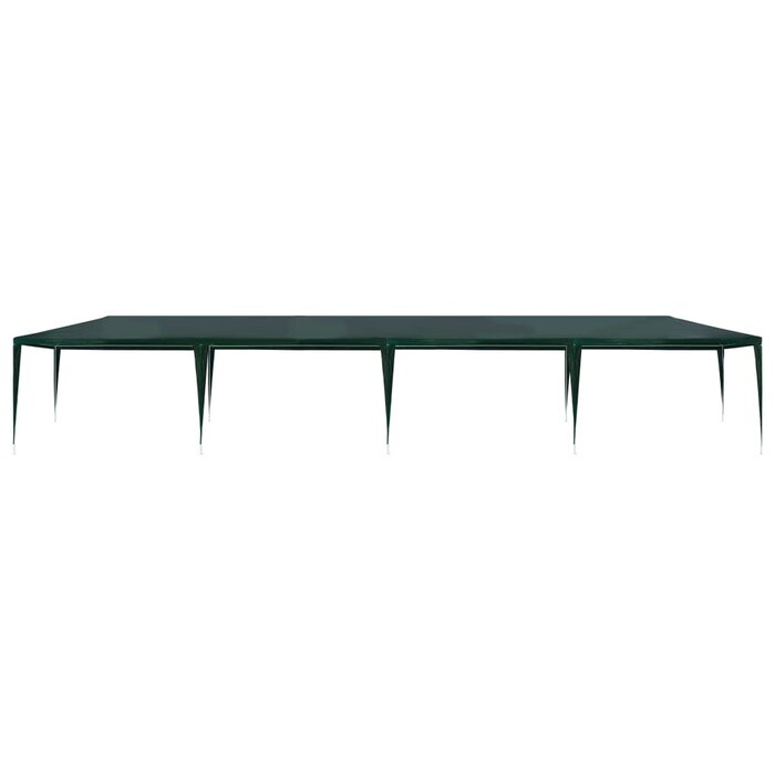 Vidaxl Großes Partyzelt 3x12m Stahl grün - 35% Rabatt - Gartenpavillon