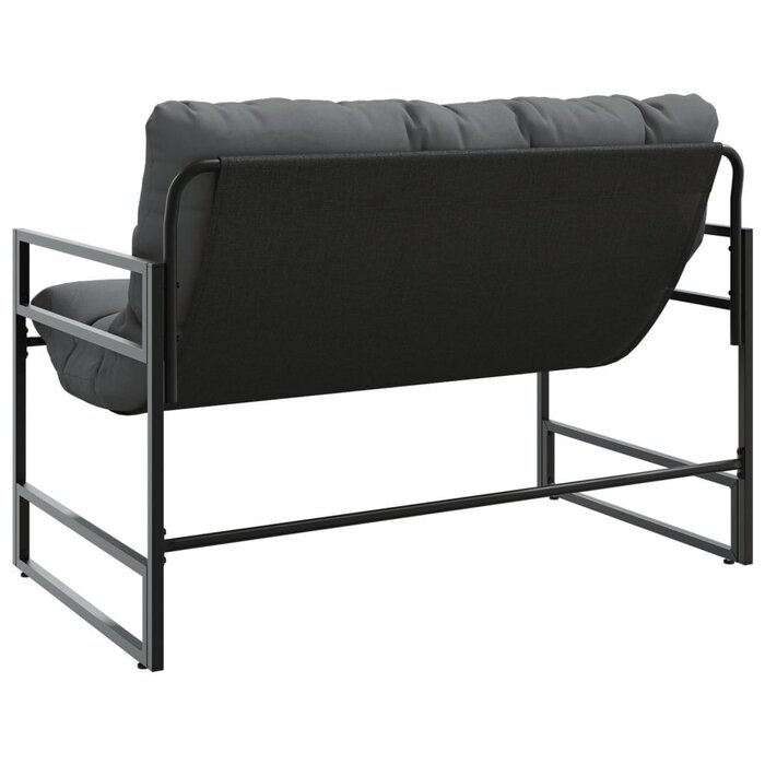 Vidaxl Gartenbank mit Kissen 113 cm Anthrazit - 34% Rabatt