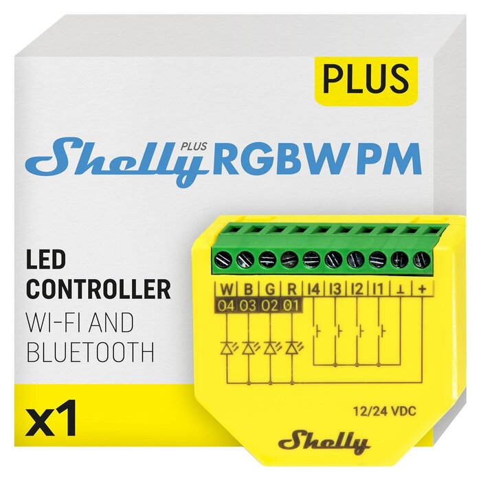 WLAN LED-Controller für RGBW-Streifen mit Leistungsmesser - 30% Rabatt