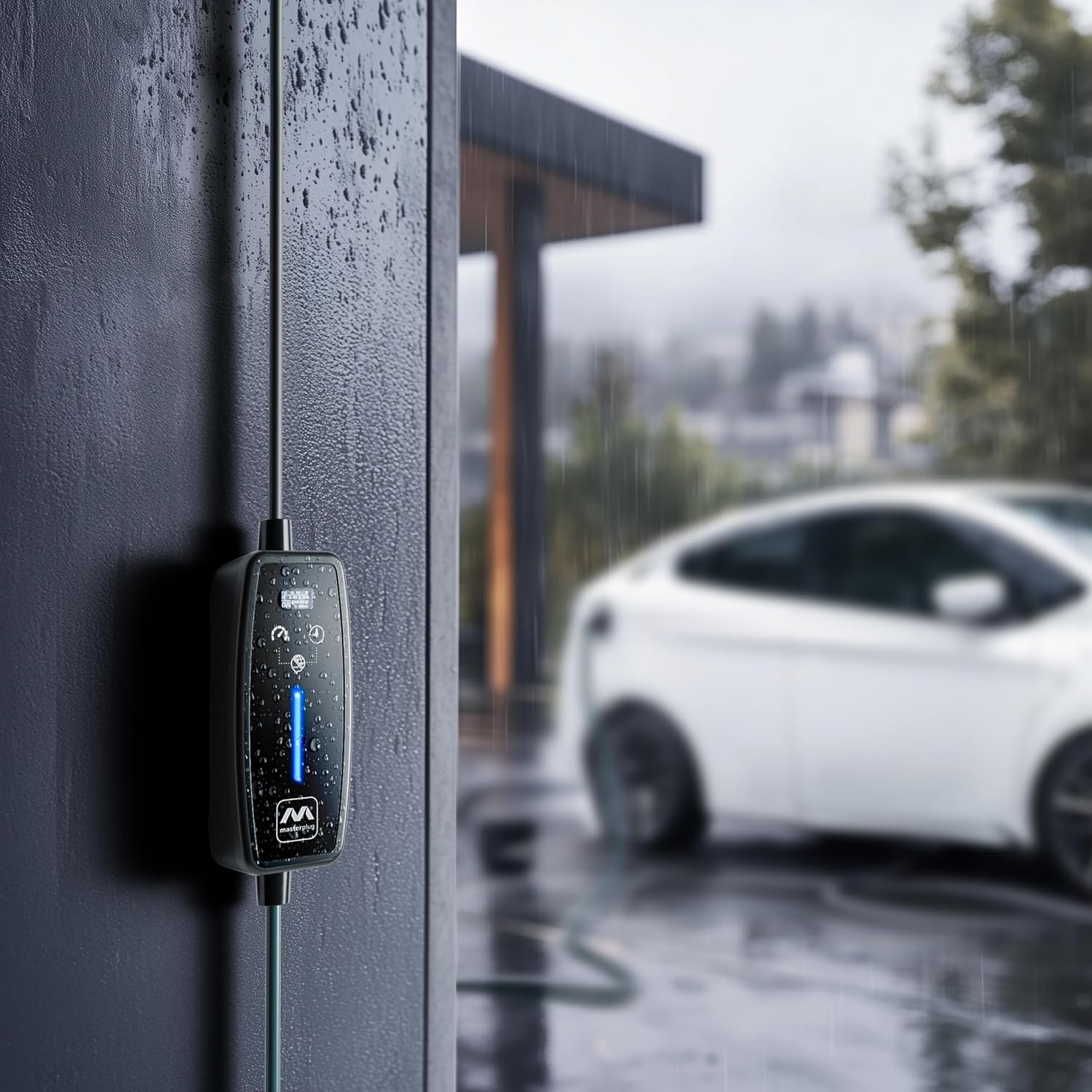 EV Ladekabel Typ 2 auf UK-Stecker, 10 Meter, 2,4 kW - 30% Rabatt