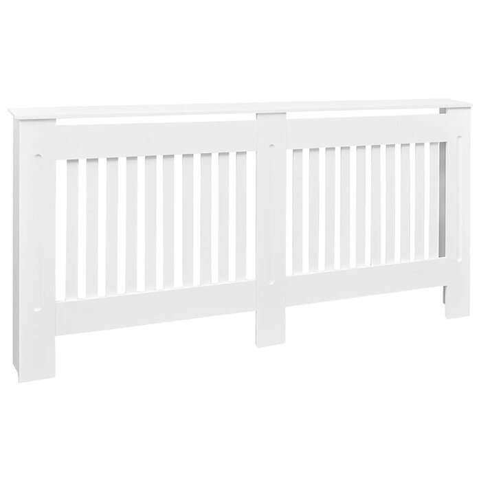 Vidaxl Heizkörperverkleidung 172 cm MDF Weiß - 47% Rabatt
