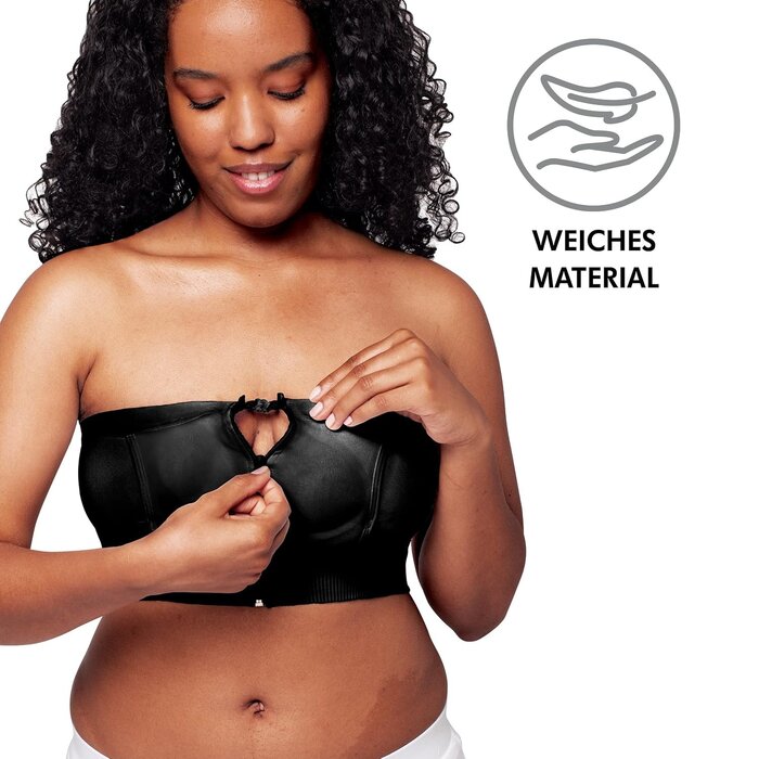 Freihändiges Still- und Abpumpbustier M, Schwarz - 80% Rabatt