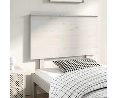 Vidaxl Kopfteil aus massivem Kiefernholz, Weiß, 94x82,5 cm - 30% Rabatt
