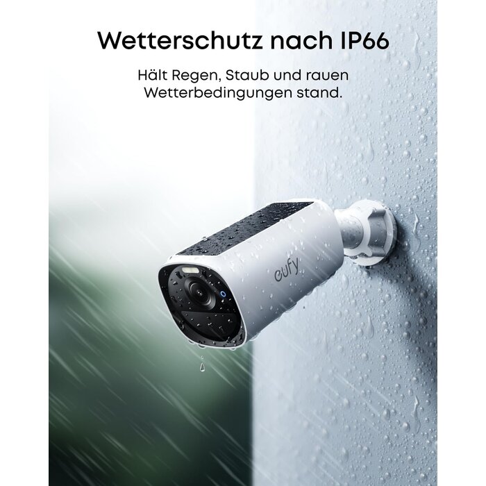 2K WLAN-Überwachungskamera mit Solarbetrieb - 30% Rabatt