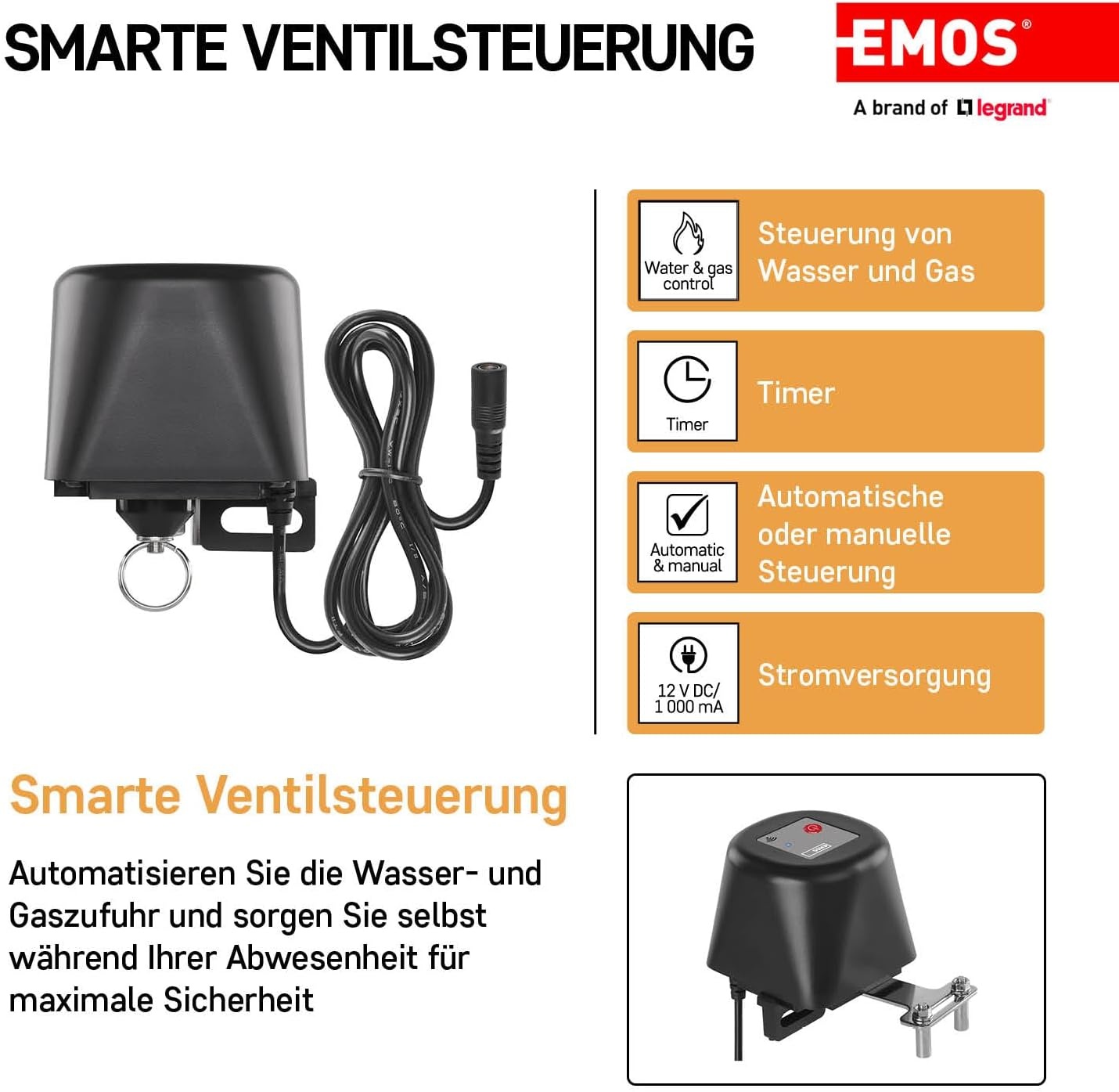 Smarte Zigbee Ventilsteuerung für Wasser & Gas - 32% Rabatt
