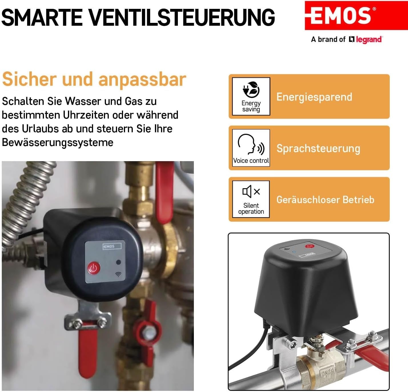 Smarte Zigbee Ventilsteuerung für Wasser & Gas - 32% Rabatt