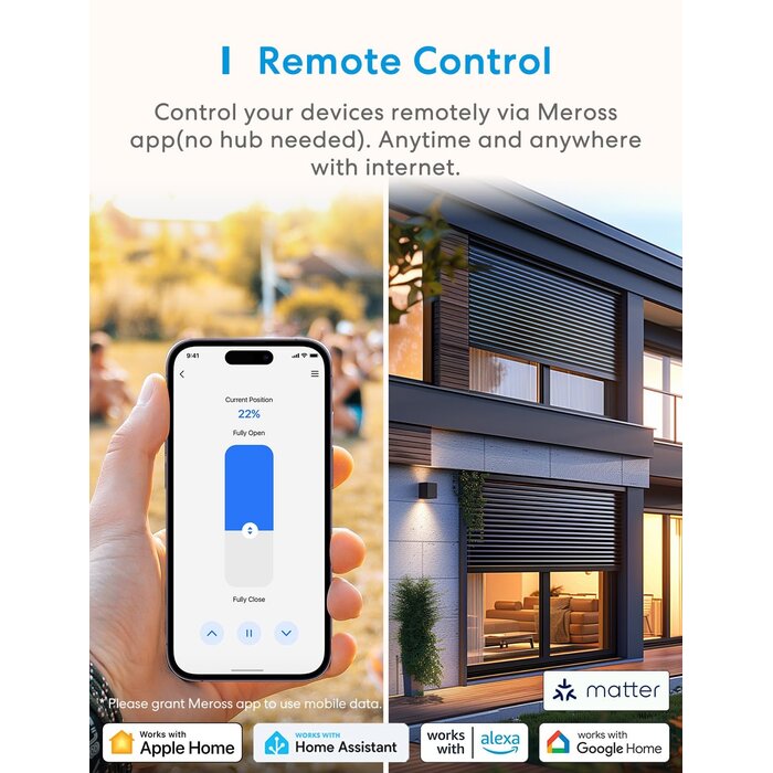 Smart Home Unterputz-Gurtwickler Matter-kompatibel - 30% Rabatt