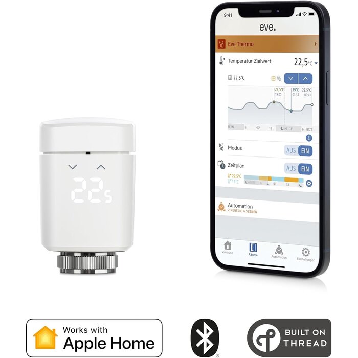 Smartes Heizkörperthermostat - 28% Rabatt - Automatische Temperaturregelung