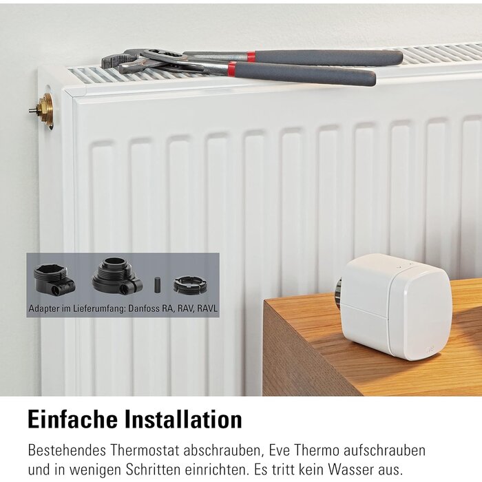 Smartes Heizkörperthermostat - 28% Rabatt - Automatische Temperaturregelung