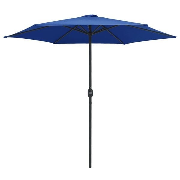 Vidaxl Sonnenschirm azurblau 270x246 cm - 33% Rabatt auf Ausgepackt-Modell