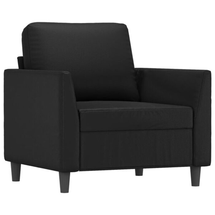 Vidaxl Moderner Sessel 60 cm in Schwarz - Ausgepackt & 34% Rabatt
