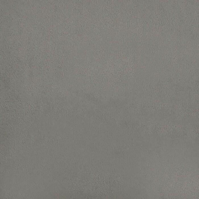 Vidaxl Luxus Taschenfederkernmatratze 90x200cm Samt hellgrau - 35% Rabatt