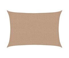 Vidaxl Rechteckiges Sonnensegel HDPE 2,5 x 4 m Taupe - 38% Rabatt