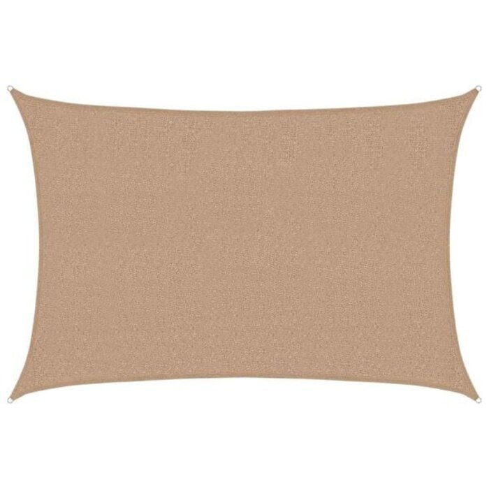 Vidaxl Rechteckiges Sonnensegel 2,5 x 4 m, taupe - 32% Rabatt - Ausgepackt
