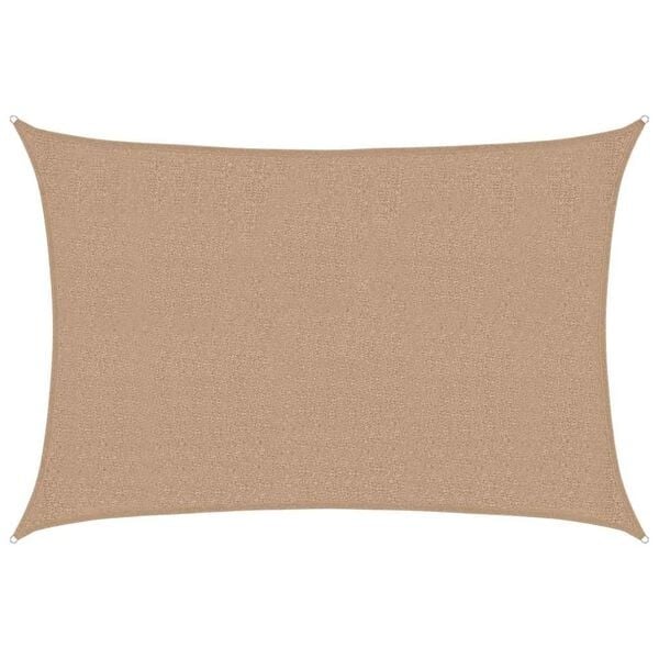 Vidaxl Rechteckiges Sonnensegel 2,5 x 4 m, taupe - 32% Rabatt - Ausgepackt