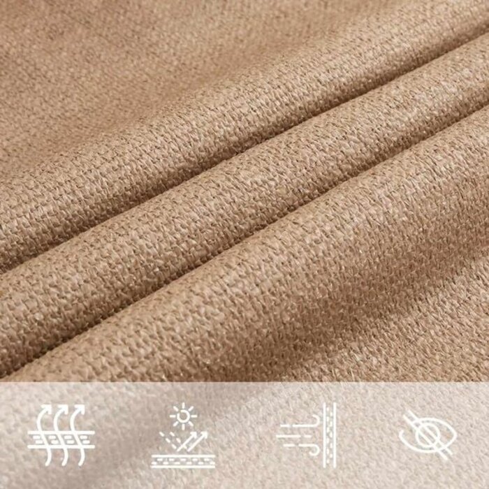 Vidaxl Rechteckiges Sonnensegel 2,5 x 4 m, taupe - 32% Rabatt - Ausgepackt