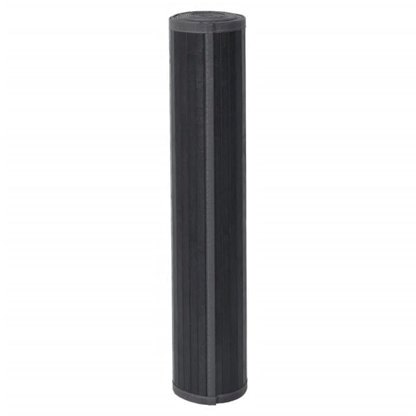 Vidaxl Bambus-Teppich grau 100x500 cm - 33% Rabatt