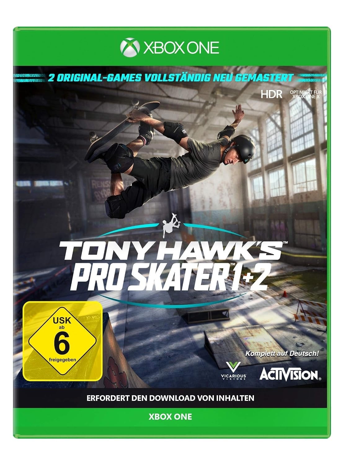 Tony Hawk's Pro Skater 1+2 Remaster - Xbox One - 80% Rabatt