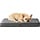Orthopädisches Hundekissen 76x51cm, Grau - 80% Rabatt