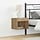 TV-Schrank-Set in Artisan-Eiche, Wandmontage - 32% Rabatt