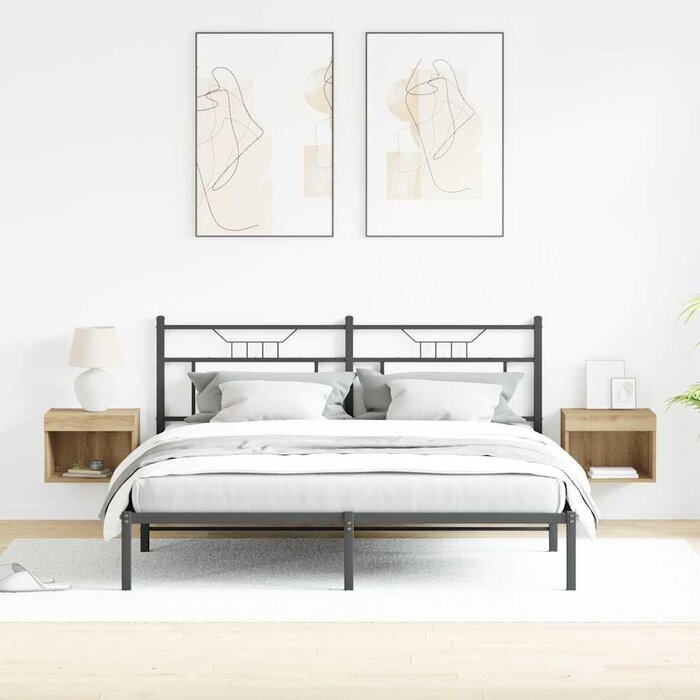 TV-Schrank-Set in Artisan-Eiche, Wandmontage - 32% Rabatt