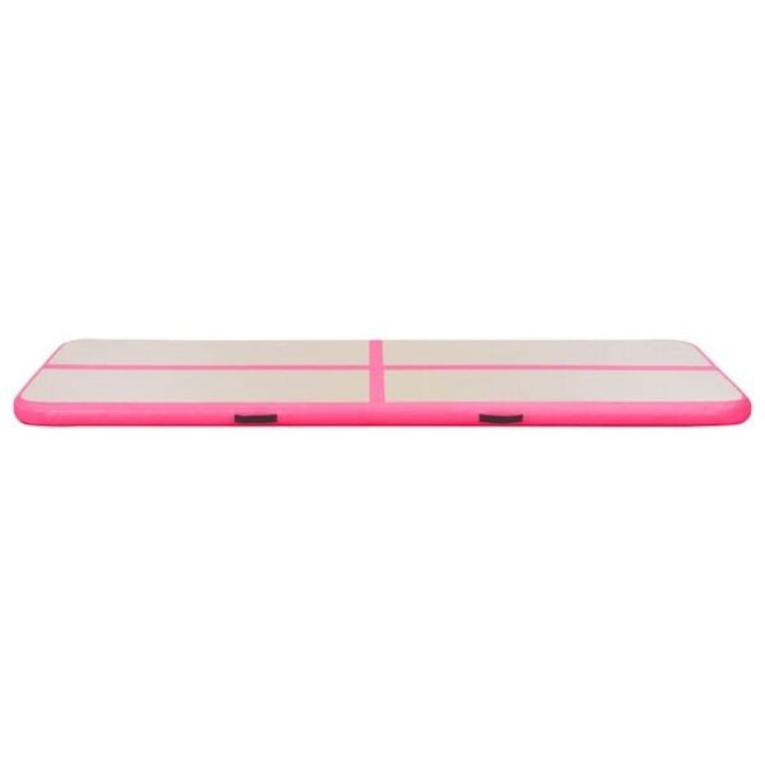 Vidaxl Aufblasbare Gymnastikmatte 600x100x10cm Pink - 35% Rabatt