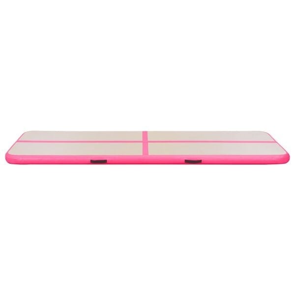 Vidaxl Aufblasbare Gymnastikmatte 600x100x10cm Pink - 35% Rabatt