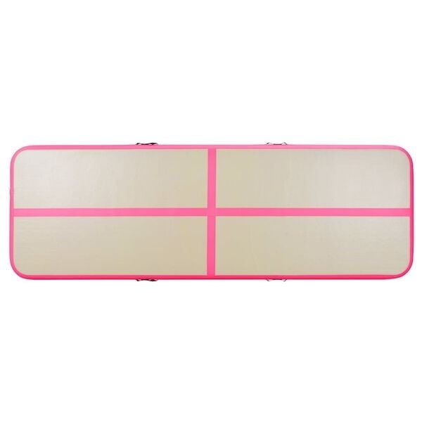Vidaxl Aufblasbare Gymnastikmatte 600x100x10cm Pink - 35% Rabatt