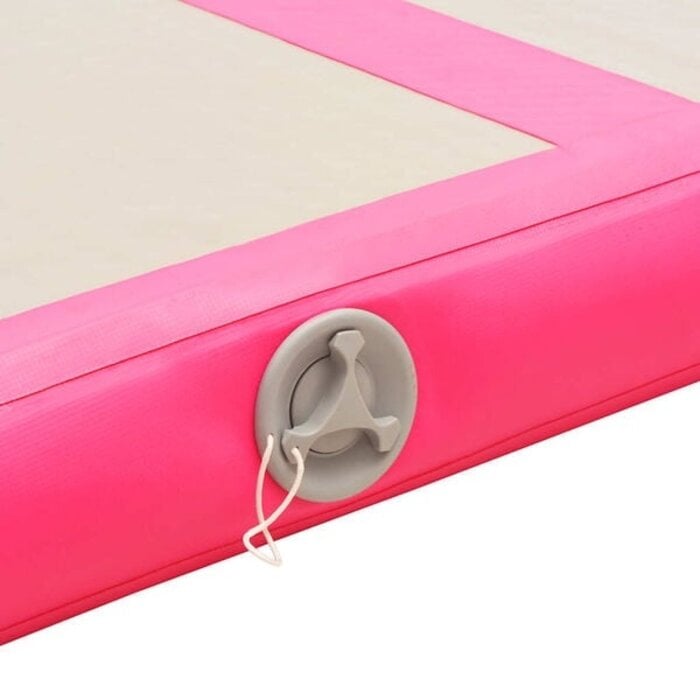 Vidaxl Aufblasbare Gymnastikmatte 600x100x10cm Pink - 35% Rabatt