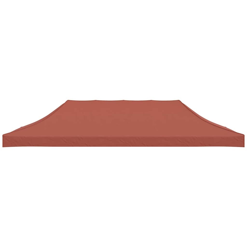 Partytent-Ersatzdach 6x3 m, Terracotta, 34% Rabatt auf ausgepacktes Einzelstück