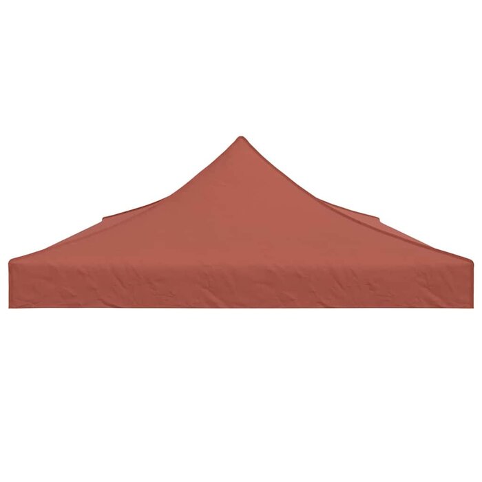 Partytent-Ersatzdach 6x3 m, Terracotta, 34% Rabatt auf ausgepacktes Einzelstück