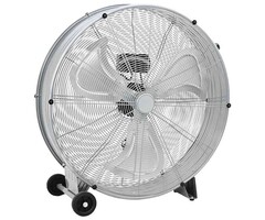 Vidaxl Trommelventilator mit Rollen, Aluminium, 79x82 cm - 35% Rabatt