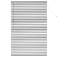 Vidaxl Aluminium-Jalousie 175 x 110 cm, Silber - 31% Rabatt