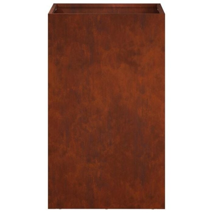 Vidaxl Pflanzkübel 30x30x50 cm Stahl Rost-Optik - 28% Rabatt