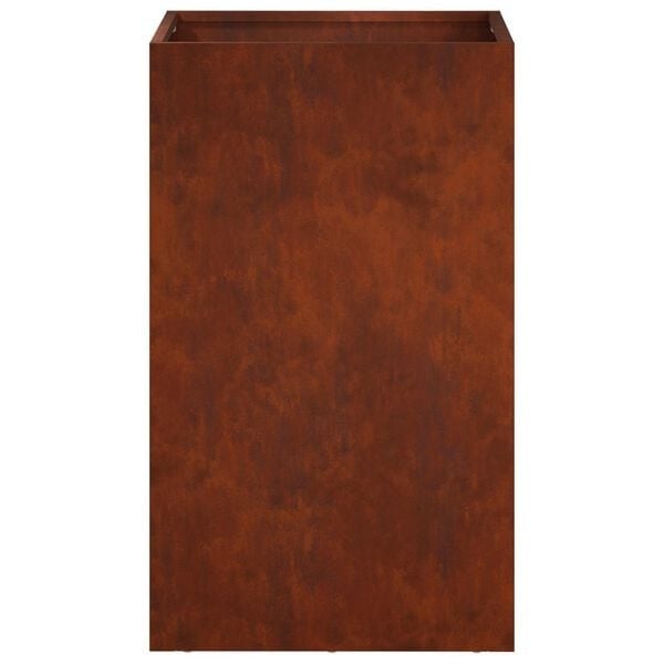 Vidaxl Pflanzkübel 30x30x50 cm Stahl Rost-Optik - 28% Rabatt