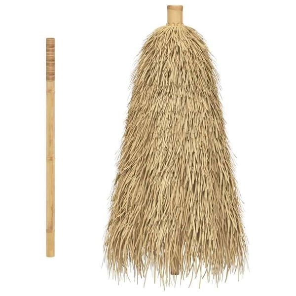 Vidaxl Bananenblatt-Sonnenschirm, Bambusgestell, 210 cm - 35% Rabatt