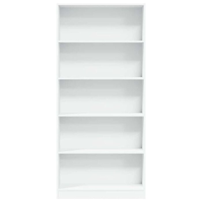 Vidaxl Bücherregal in Weiß, 80x24x176 cm - 34% Rabatt auf Retourenware