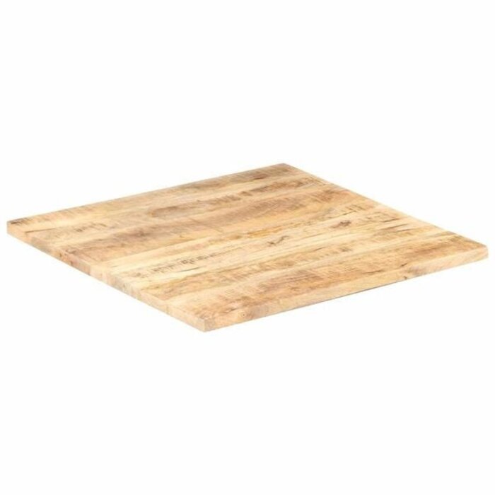 Vidaxl Massive Mangoholz Tischplatte 80x80 cm - 35% Rabatt